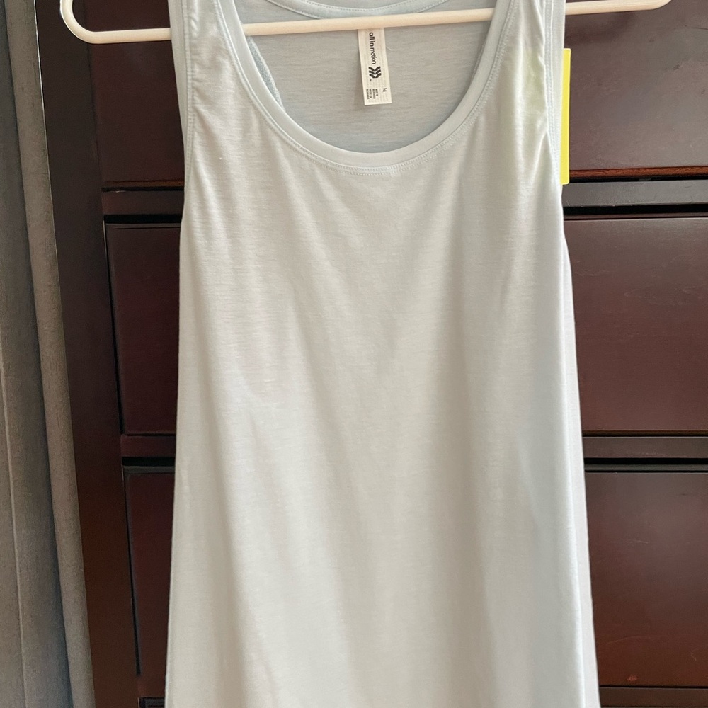 All in Motion Sky Blue Tank Top